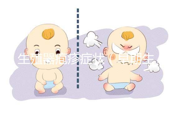 生殖器皰疹癥狀（早期生殖皰疹癥狀圖片）