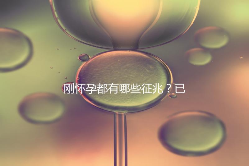 剛懷孕都有哪些征兆？已經(jīng)懷孕的姐妹都這樣回答