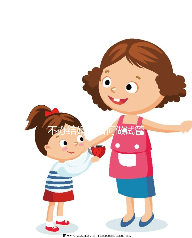 不辦結婚證如何做試管