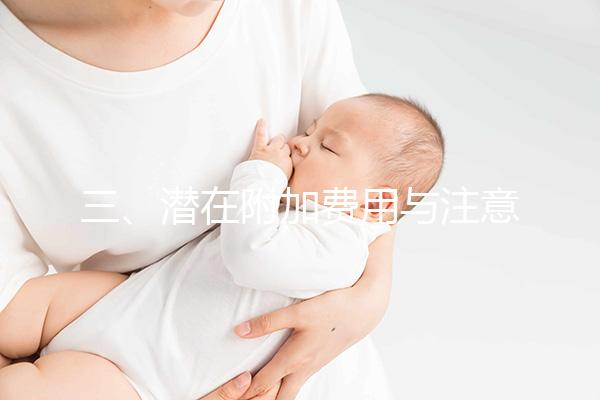 三、潛在附加費用與注意事項