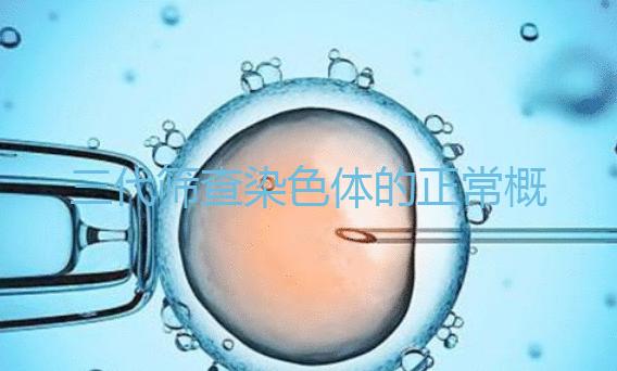 三代篩查染色體的正常概率分析是否會有問題