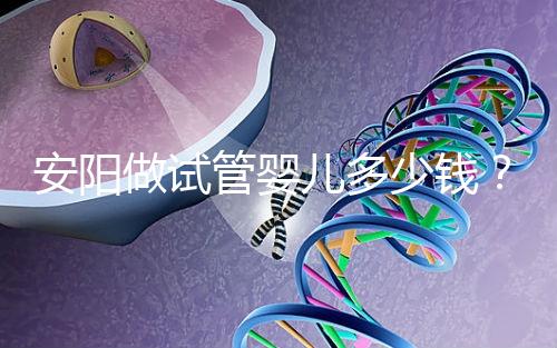 安陽做試管嬰兒多少錢？成功懷孕的姐妹都花了這么多