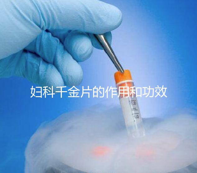 婦科千金片的作用和功效（婦科千金片的作用和功效與作用）