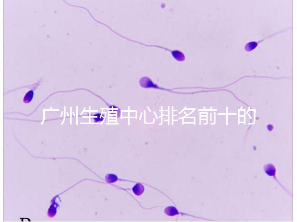 廣州生殖中心排名前十的醫(yī)院列舉,權(quán)威醫(yī)療機(jī)構(gòu)都在這